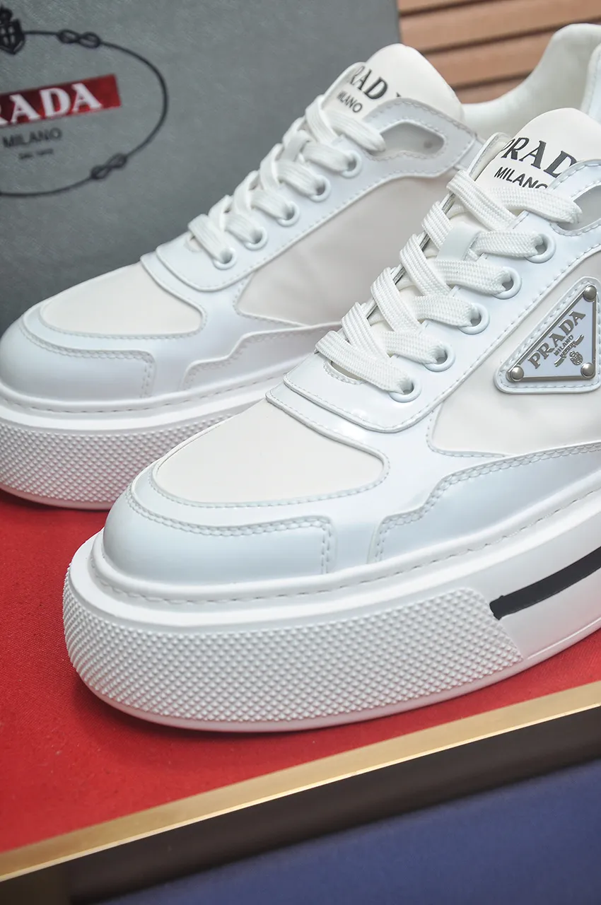 Men's shoes 💰580💶【PRADA】Top original, new season, high quality original goods, top imported calfskin with original imported glue, imported cowhide inside with original cowhide feet, original outsole! Quality guaranteed! Code 38-45 (45 customized)